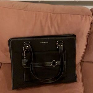 Nine West black tote/computer bag. New w/out tags